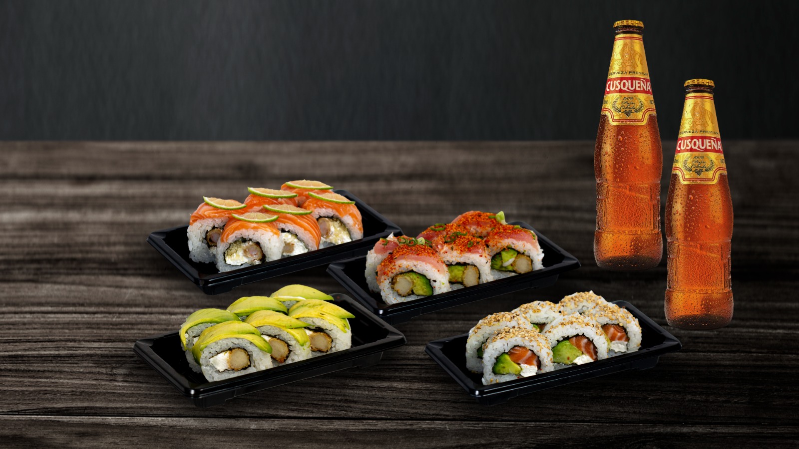 Combo Dúo 24 makis + 2 cusqueñas